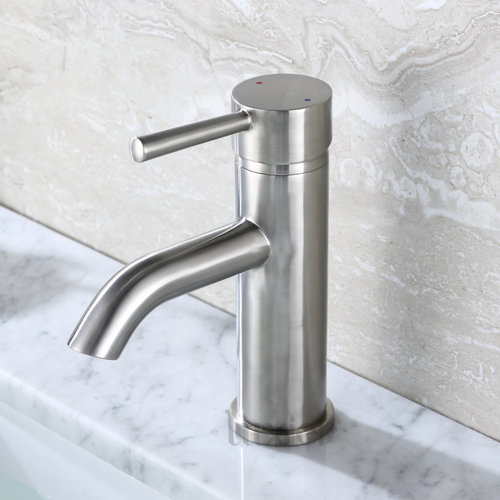 Luxier Single Hole Bathroom Faucet with Drain Assembly & Reviews Wayfair